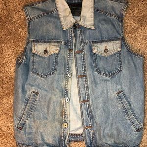 Forever21 “21Men” Jean Jacket Vest